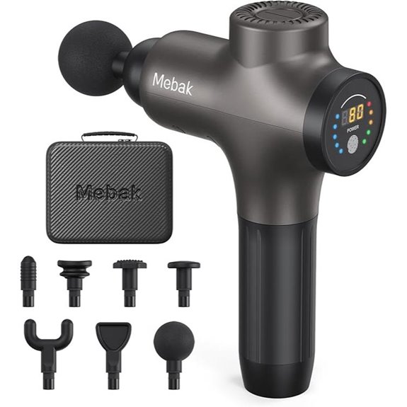 Mebak 3 Deep Tissue Massage Gun for Athletes