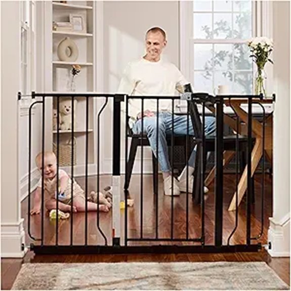 Regalo Easy Step Baby Gate with Extensions (4 Pack)