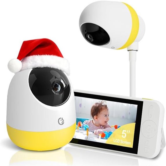 Ellie Pro Baby Monitor with Camera & Audio