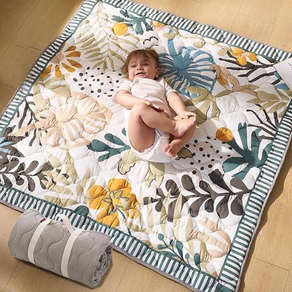 baby tummy time play mat