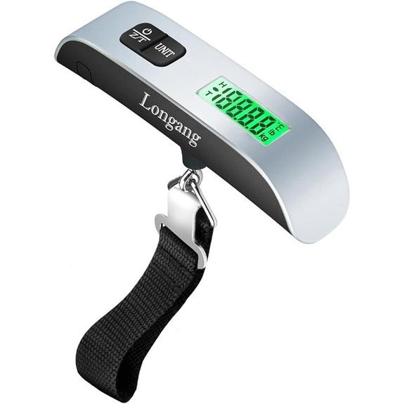 Digital Luggage Scale with Backlit Portable 110lb