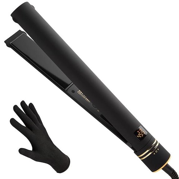 HOT TOOLS Pro Black Gold Ionic Flat Iron