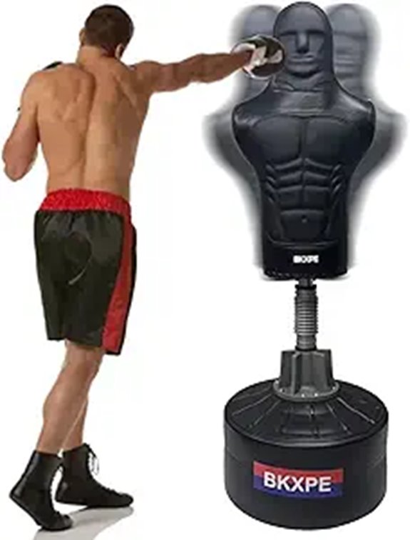 Bob Punching Dummy with Large Base for Training
