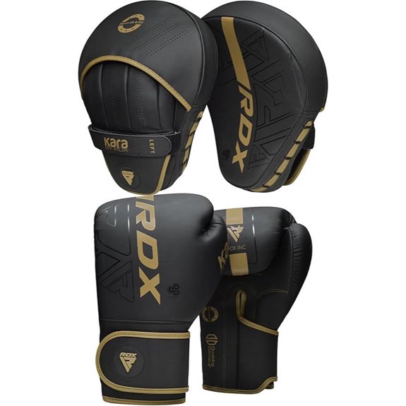 RDX Boxing Pads & Gloves Set for MMA & Kickboxing