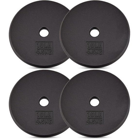 Yes4All 1 Cast Iron Weight Plates (5-25LB)