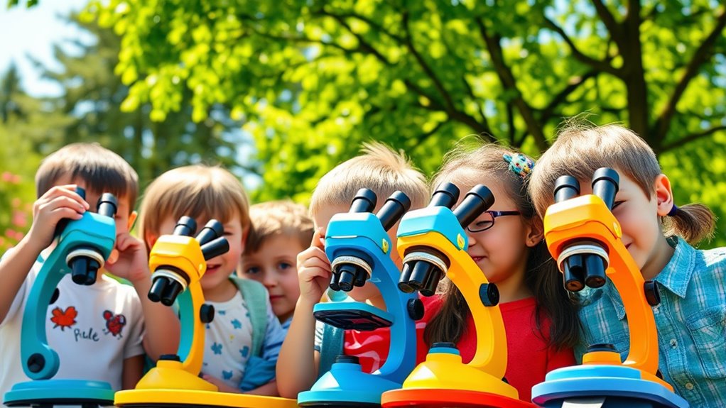 child friendly durable versatile microscope