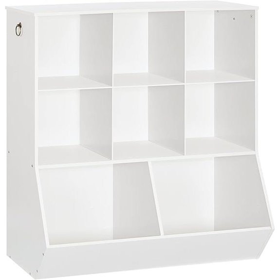 HOOBRO Kids Bookshelf with 8 Cubicles