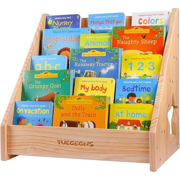 Montessori Kids Bookshelf - Organize Reading for Children