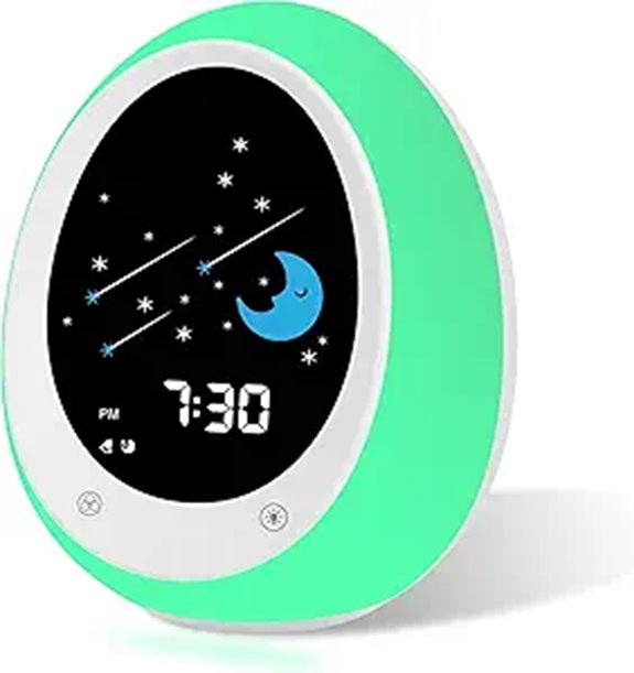 Kids Alarm Clock with Sleep Training Features