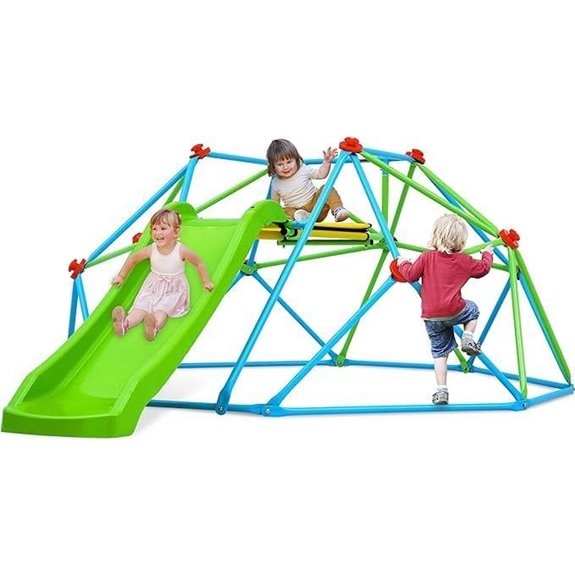 Zupapa Climbing Dome & Slide Playground Set