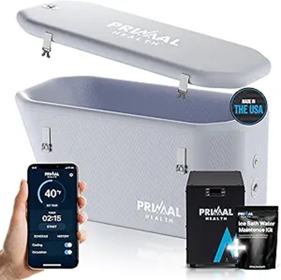 Cold Plunge Tub with Water Chiller for Recovery