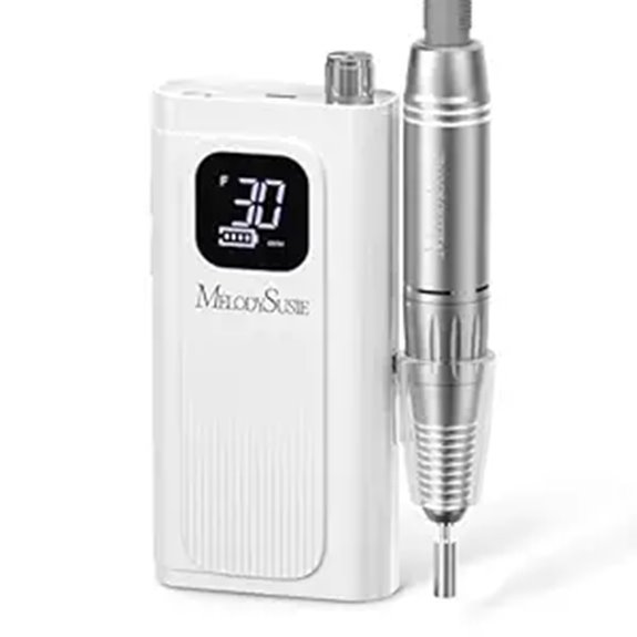 MelodySusie Cordless Nail Drill with LCD Display