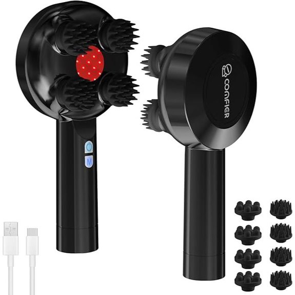 COMFIER Cordless Scalp Massager with 3 Modes