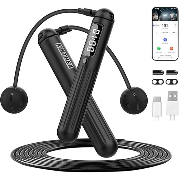 KINTHEA 2-in-1 Smart Cordless Jump Rope