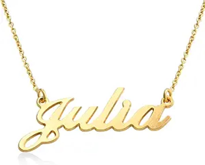 Personalized Custom Name Necklace for Women and Moms