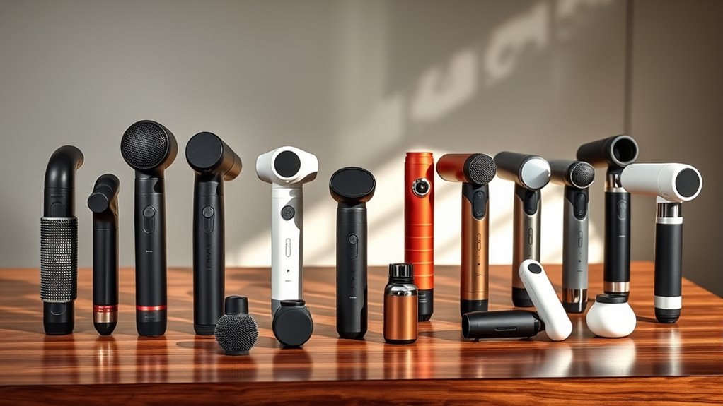 customizable portable massage features