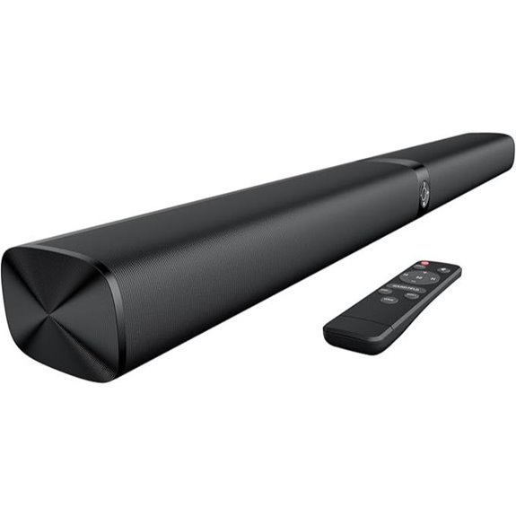 Bluetooth Soundbar with Detachable Design for TV and Gaming