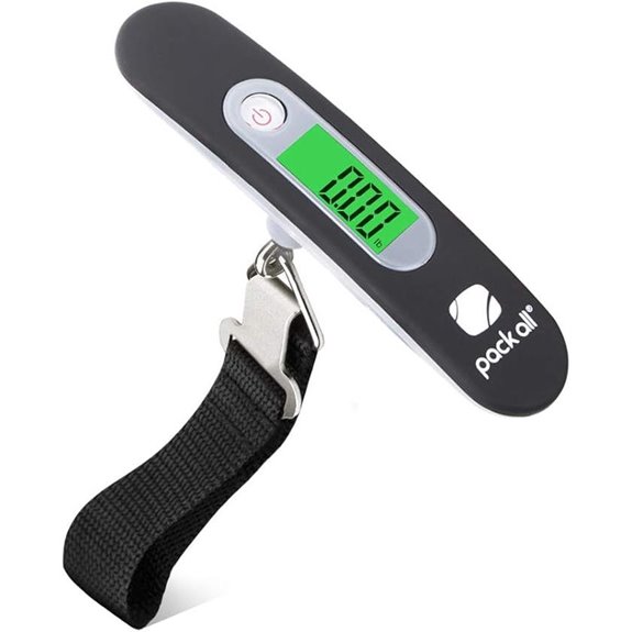 Digital 110 Lb Luggage Scale with Backlit LCD