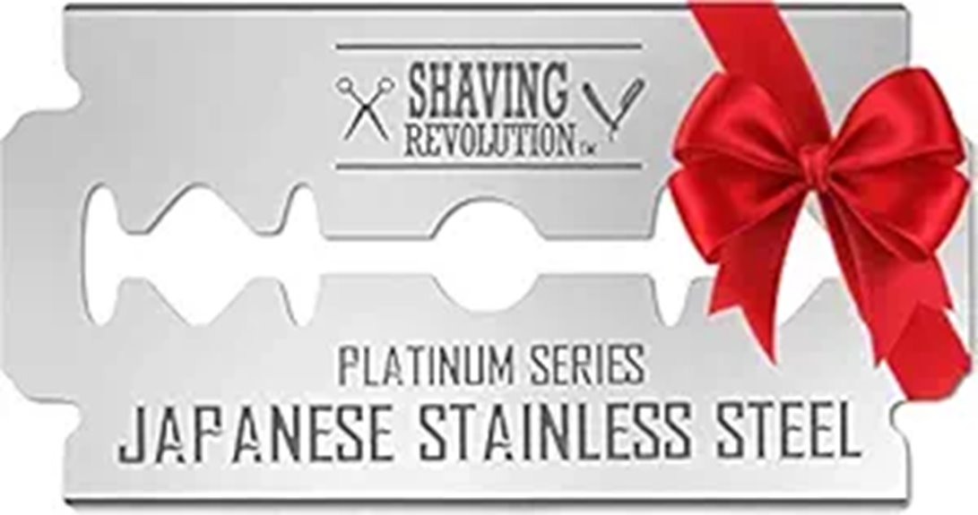 SHAVING REVOLUTION Double Edge Razor Blades (50 Pack)