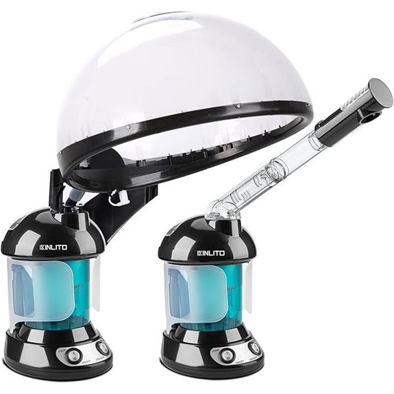 2-in-1 Hair & Face Steamer for Home Spa