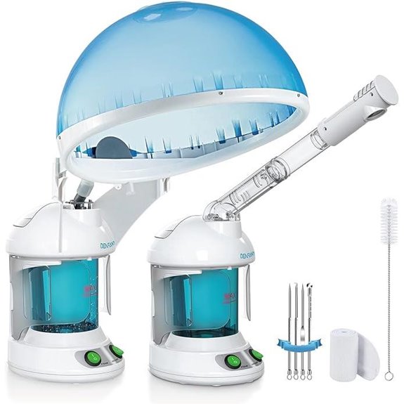 DENFANY 2-in-1 Hair and Face Steamer