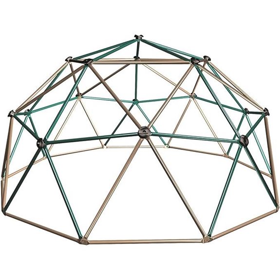 Lifetime Geometric Dome Climber Play Center Earthtone