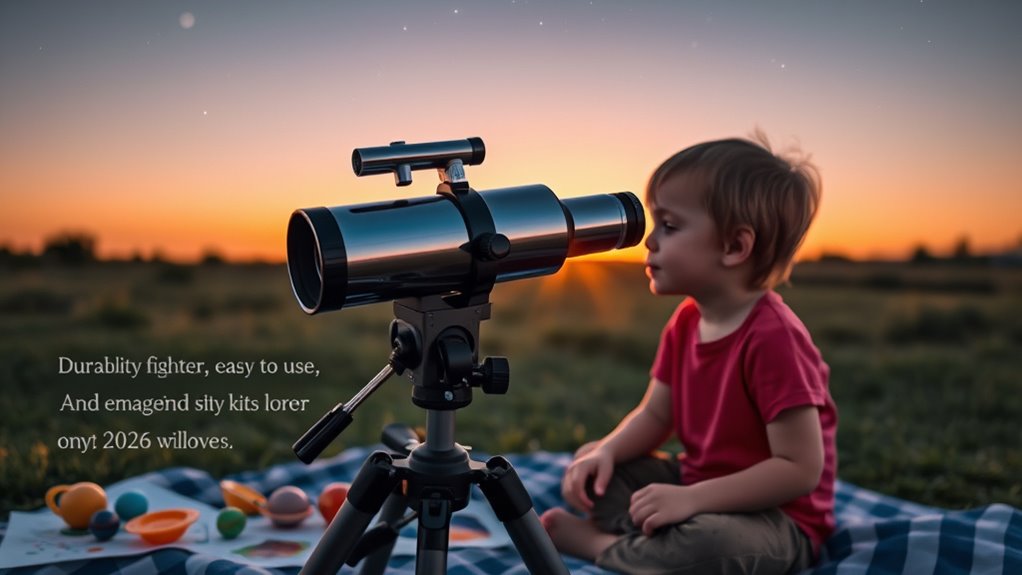 easy setup portable optics