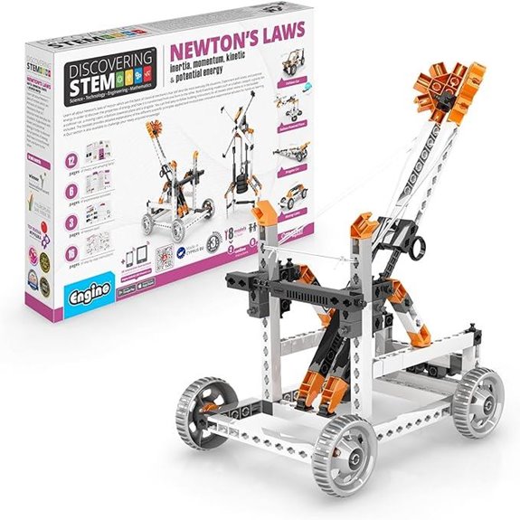Engino STEM Toys Newton's Laws & Energy Kit