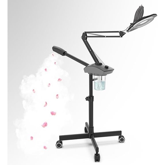 TASALON 2-in-1 Facial Steamer with Magnifying Lamp