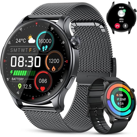 Smartwatch for Men WoMen Fitness with Heart Rate Tracker