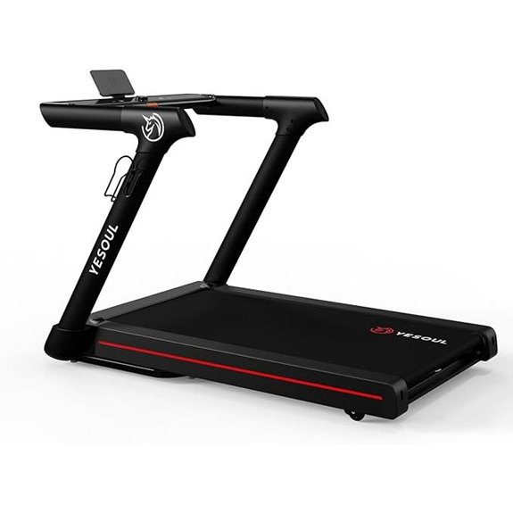 YESOUL 3.5HP Folding Treadmill with App & Scenic Workouts