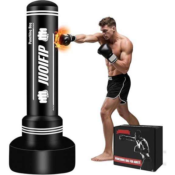 Freestanding Punching Bag with Stand for Home Gym