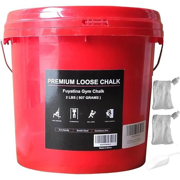 Fuyatina 2LBS Gym Chalk with Chalk Bags