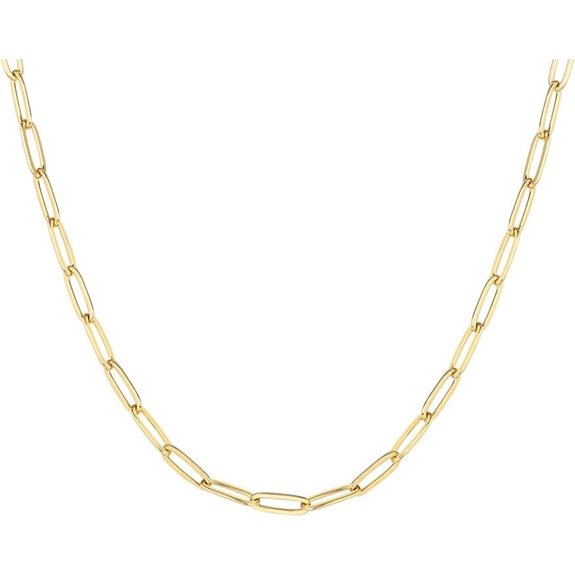 PAVOI Gold Plated Chain Necklace with Beads