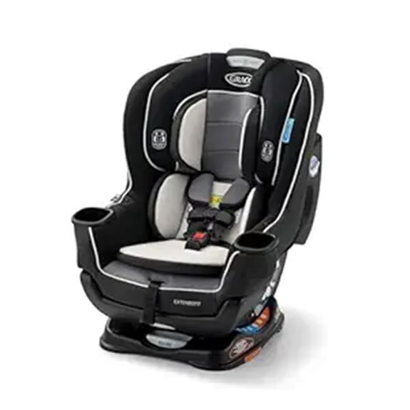 Graco Extend2Fit Convertible Baby Car Seat Gotham Gotham