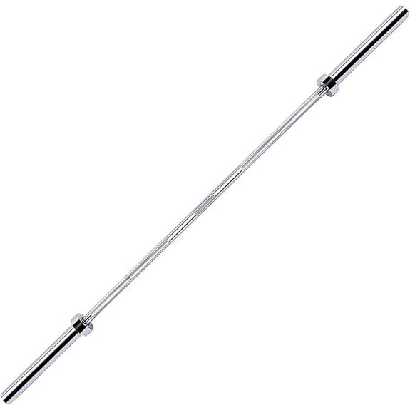 Fitvids 2-Inch Olympic Barbell for Powerlifting