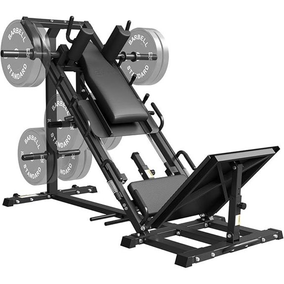GMWD Leg Press & Hack Squat Machine for Home