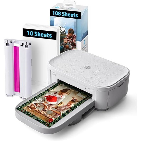 HP Sprocket Studio Plus Photo Printer with 118 Sheets