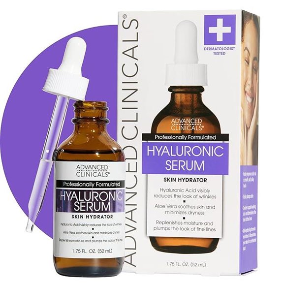 Advanced Clinicals Hyaluronic Acid Face Serum