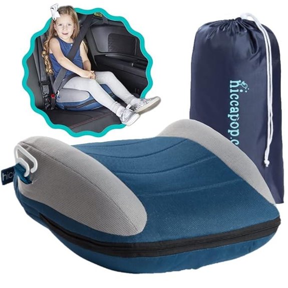 Hiccapop UberBoost Inflatable Travel Booster Seat