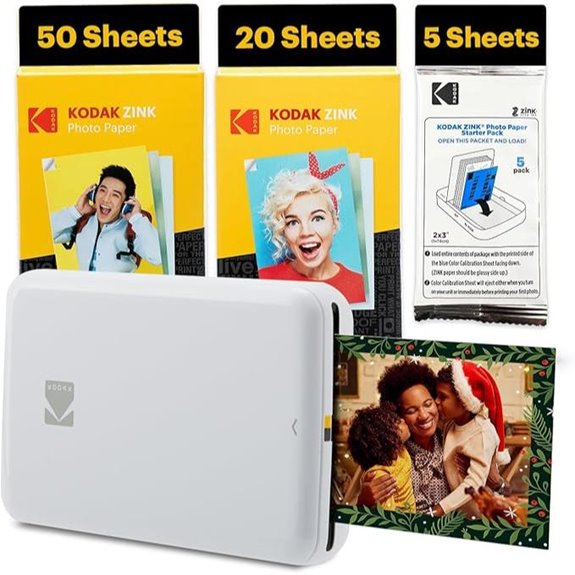 KODAK Step Instant Smartphone Photo Printer (75 Sheets)