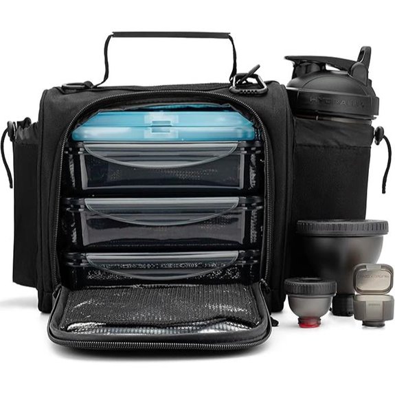 Hydra Cup Insulated Lunch Bag with Containers