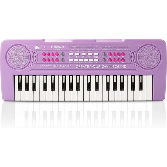 BIGFUN 37-Key Kids' Electronic Piano Toy