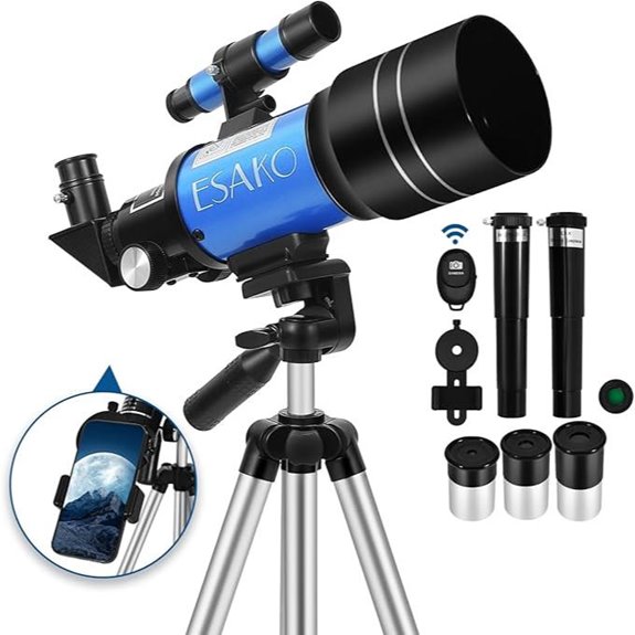 ESAKO Kids & Beginners 70mm Telescope with Accessories