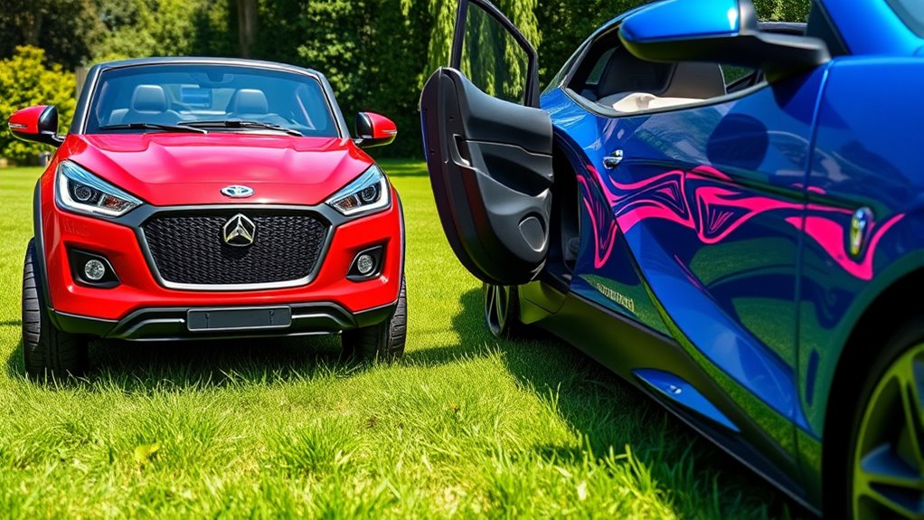 kids electric car selection