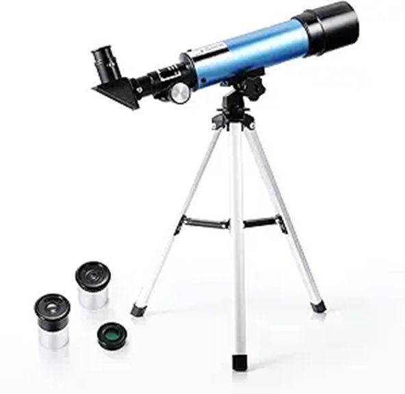 Beginner Kids' 90X Portable Telescope with Tripod