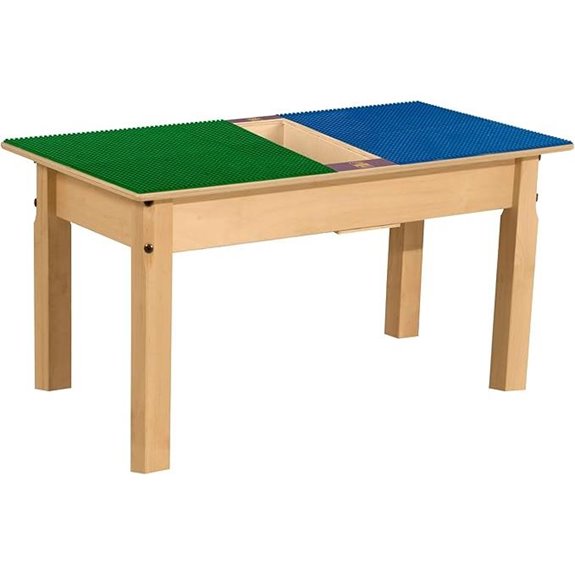 Contender Kids Activity Play Table with Lego Compatibility