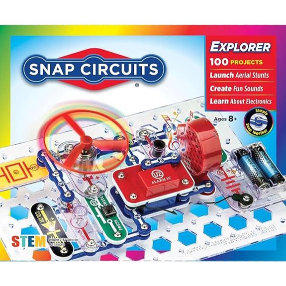 Snap Circuits Jr. SC-100 Electronics Kit for Kids