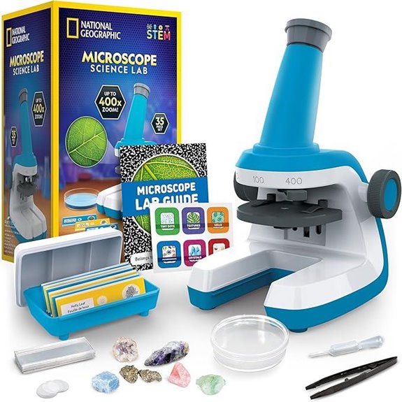National Geographic Kids Microscope STEM Science Kit