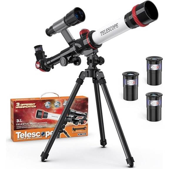 ToyerBee Kids Telescope with Eyepieces & Compass